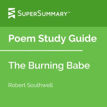 burning babe|The Burning Babe Analysis .